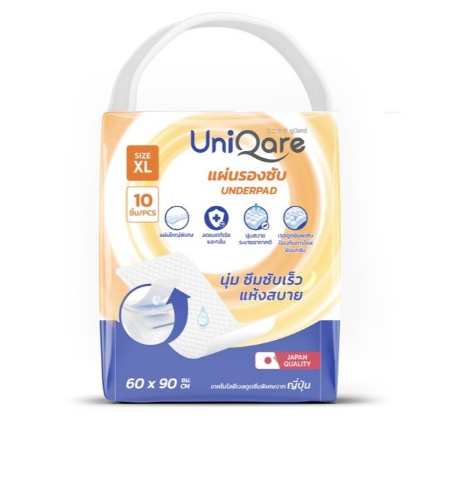 แผ่นรองซับผู้ป่วยติดเตียง Uniqare